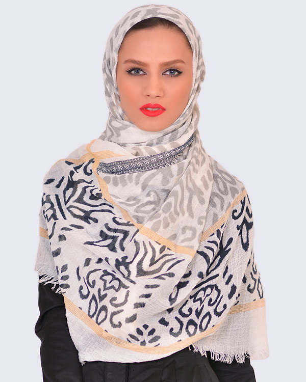 شال زنانه نخی مدل 9617