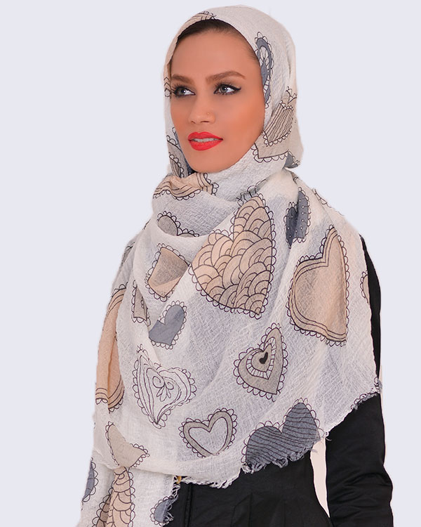 شال زنانه نخی مدل 9622