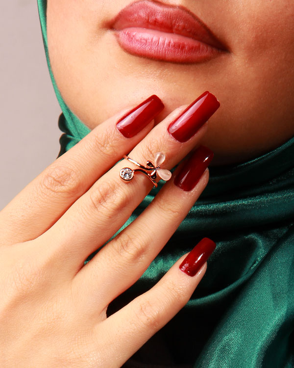 انگشتر نیم‌بند پروانه 9696