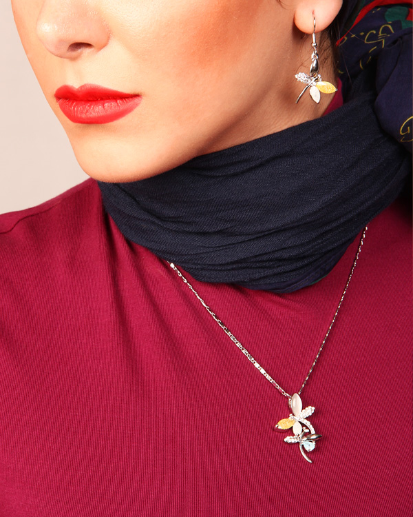 نیم ست سنجاقک 8894