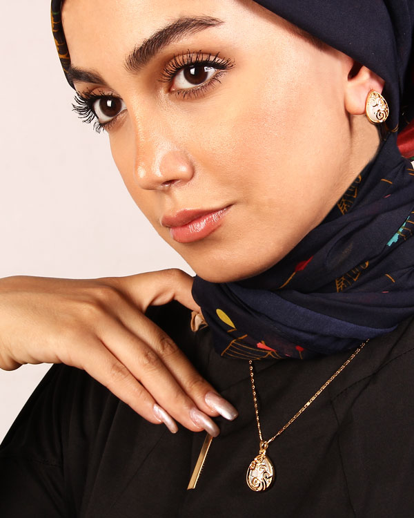 نیم ست اشک سفید