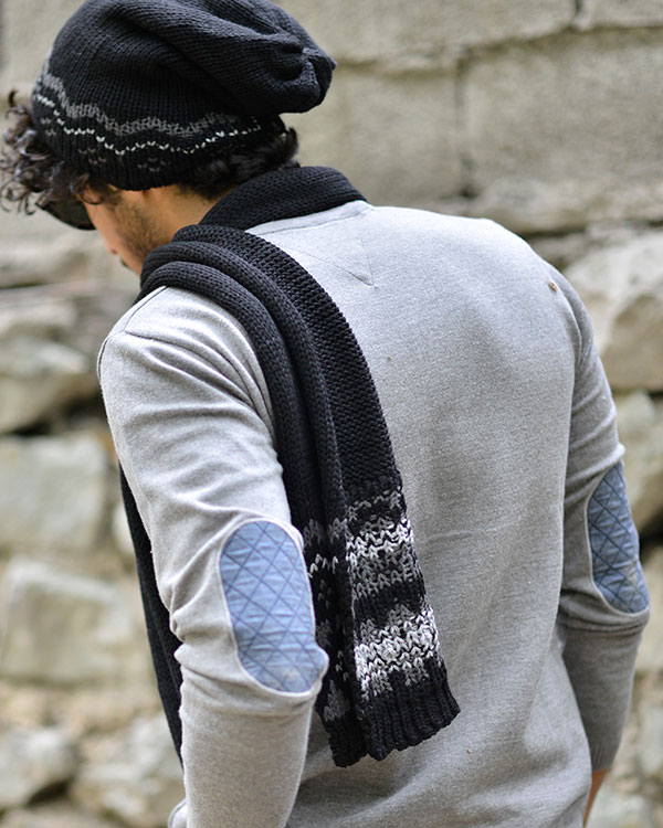 شال و کلاه و دستکش Tartan مدل 360