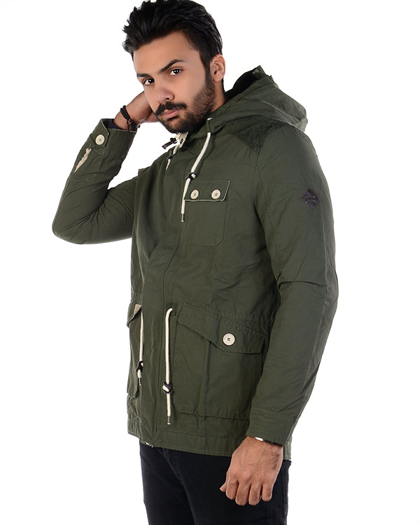 کاپشن مردانه Bershka مدل 6402