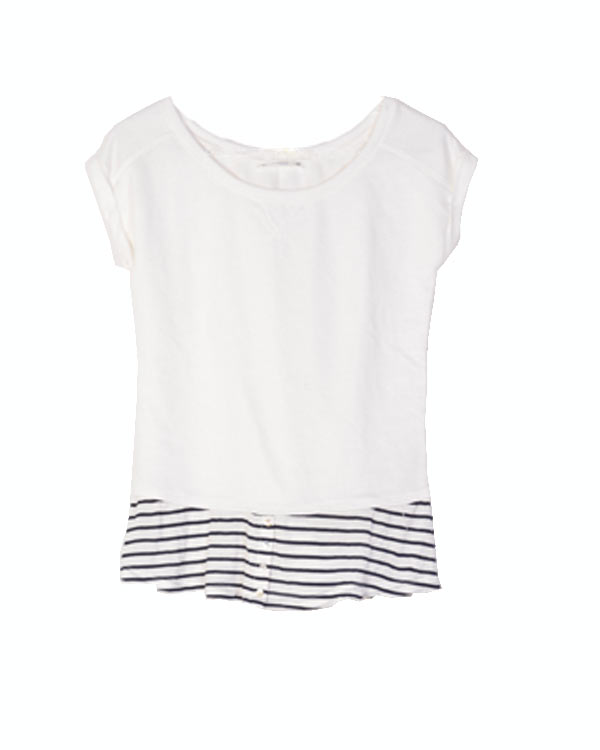 تیشرت زنانه Bershka مدل 1-2696