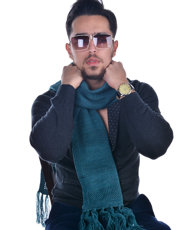 شال گردن Man Ten مدل 1901