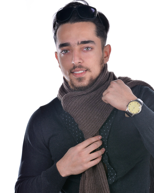 شال گردن Man Ten مدل 1907