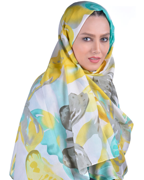 شال طرح گل درشت مدل 788