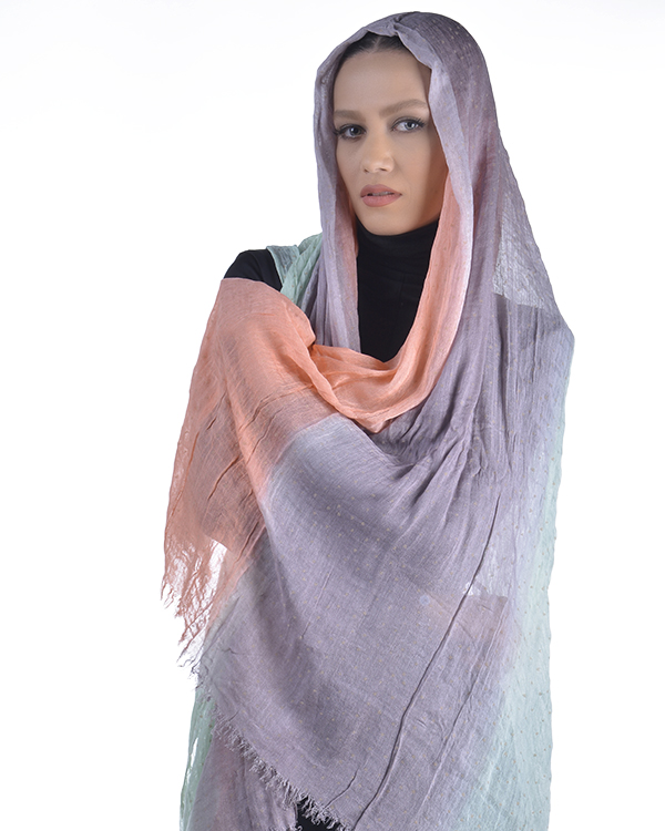 شال زنانه نخی مدل 119