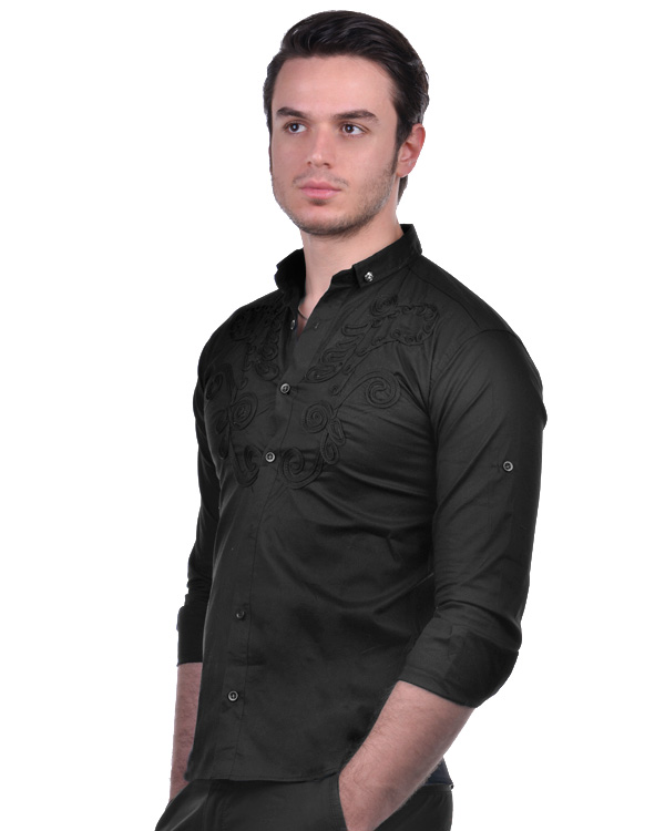 پیراهن مردانه کتان مدل 0225