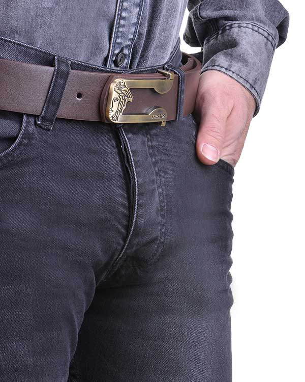 کمربند طرح Versace مدل 594