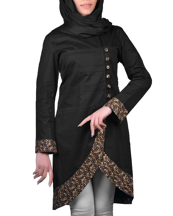 مانتو لچک زنانه مدل 1344