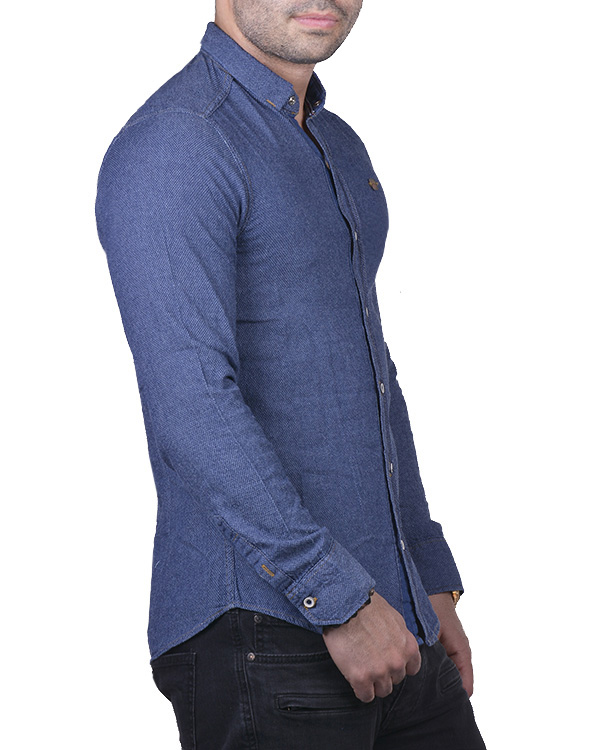 پیراهن مردانه نخی B&L مدل 604