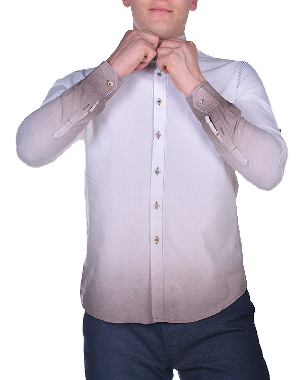 پیراهن مردانه کتان B&L مدل 516