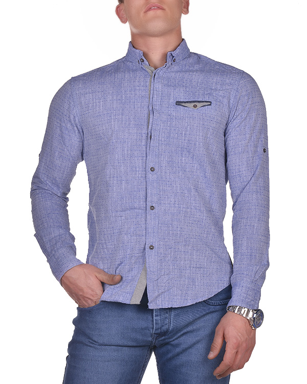 پیراهن مردانه کتان B&L مدل 511