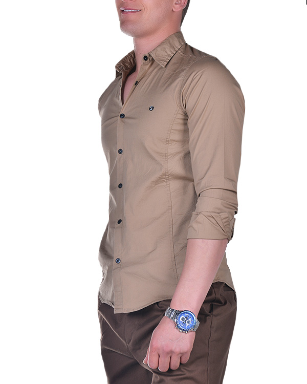 پیراهن مردانه نخی B&L مدل 551