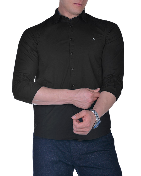 پیراهن مردانه نخی B&L مدل 551
