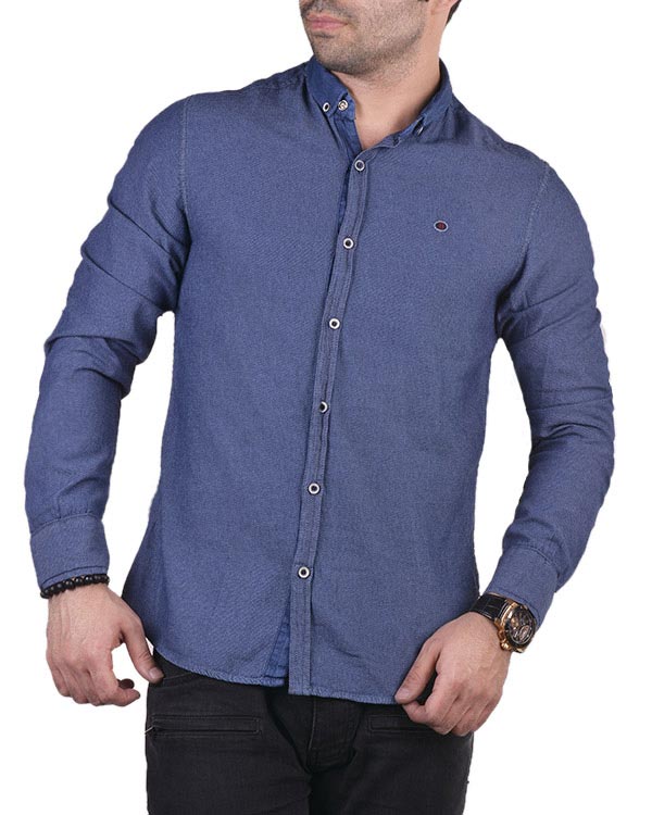 پیراهن مردانه نخی B&L مدل 603