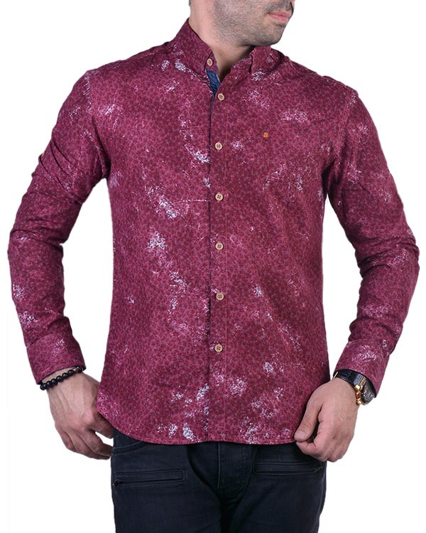 پیراهن مردانه نخی B&L مدل 507