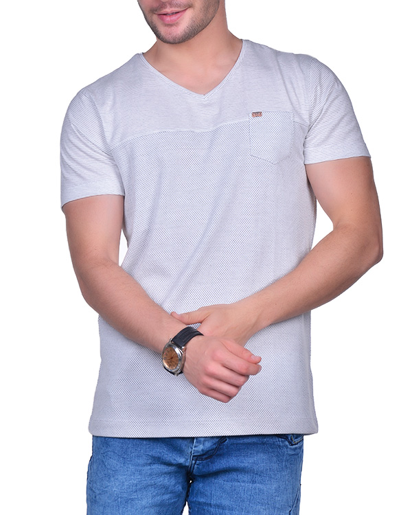 تی شرت مردانه نخی B&L مدل 2555