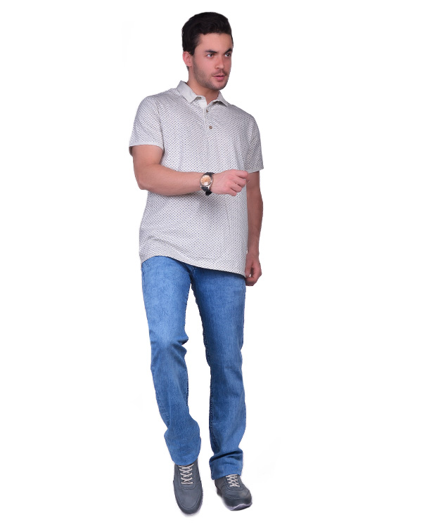 پولوشرت مردانه نخی Man Ten مدل 2161