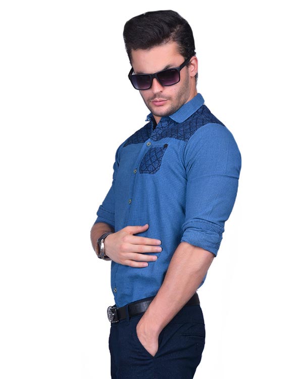 پیراهن مردانه B&L مدل 555