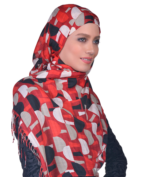شال زنانه نخی مدل 1058