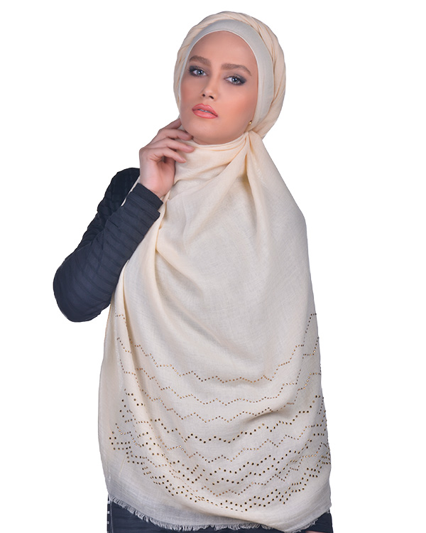شال زنانه نخی مدل 1055