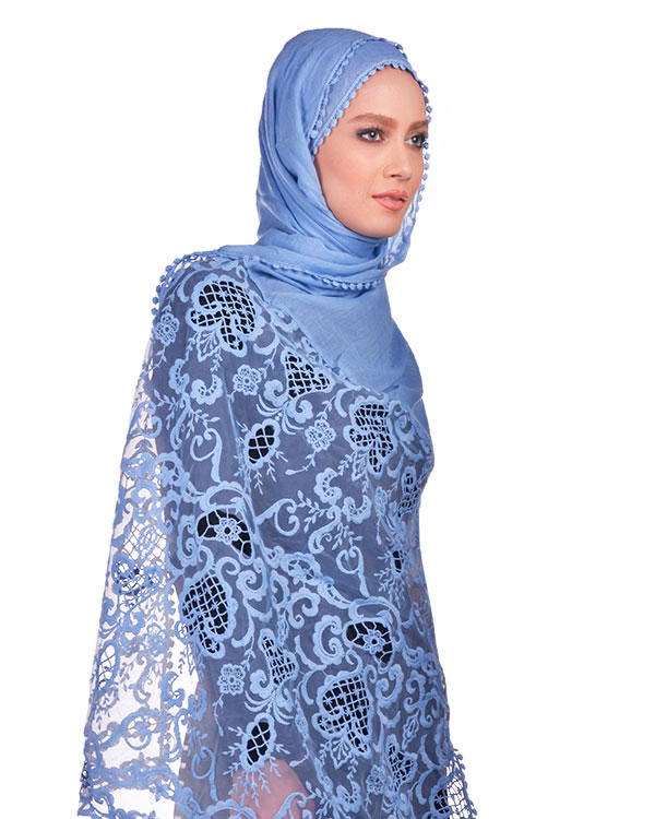 شال زنانه گیپور مدل 240