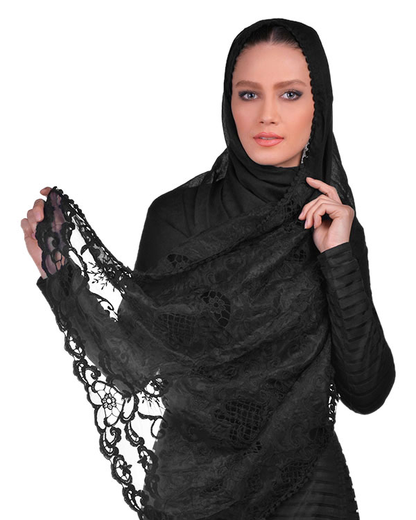 شال زنانه گیپور مدل 240