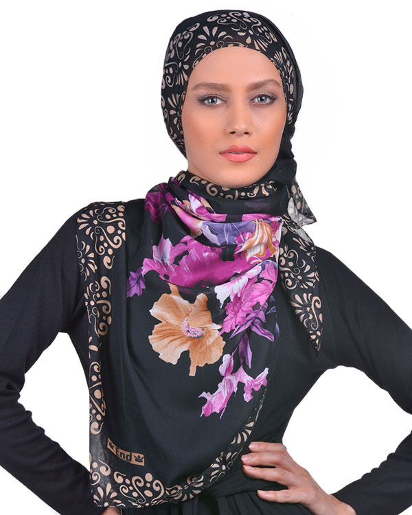 روسری زنانه نخی مدل 5024