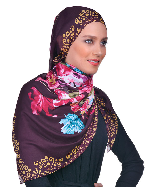 روسری زنانه نخی مدل 5024