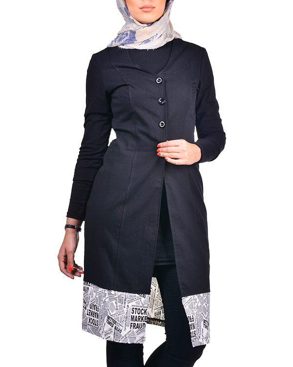 مانتو زنانه نخی مدل 2314