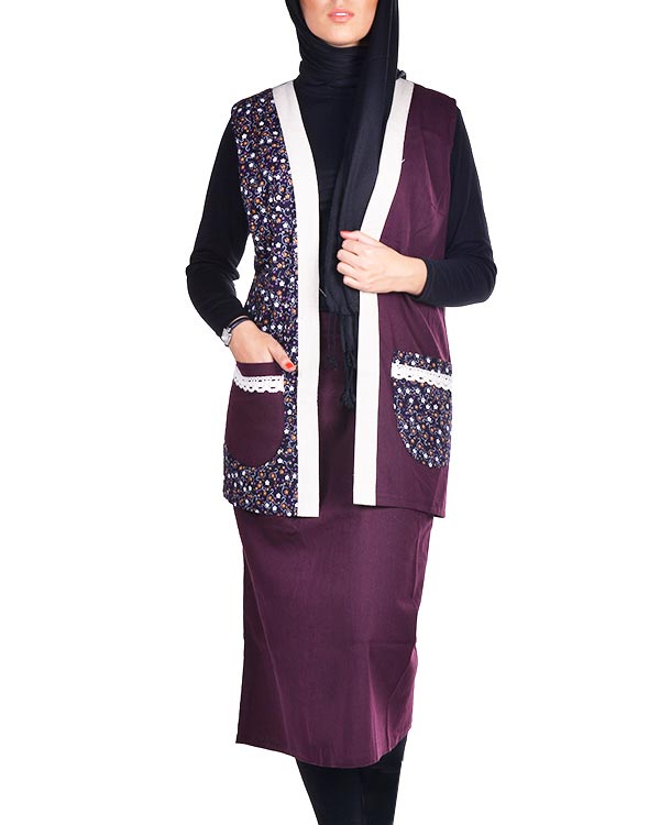 سارافن و دامن نخی مدل 4037