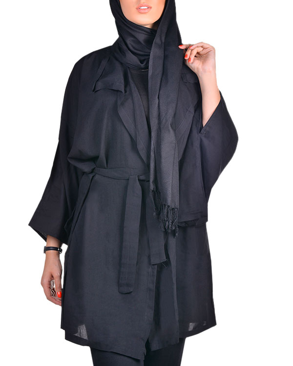 مانتو زنانه نخی مدل 4034
