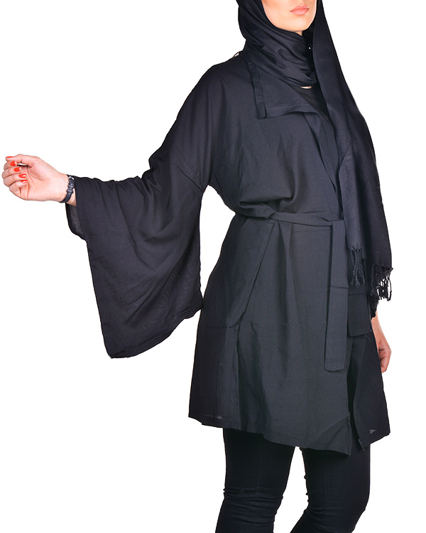 مانتو زنانه نخی مدل 4034