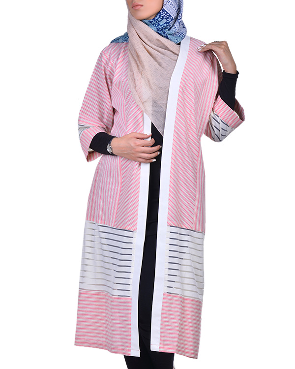 مانتو زنانه نخی مدل 7056