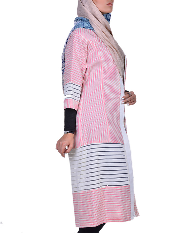 مانتو زنانه نخی مدل 7056