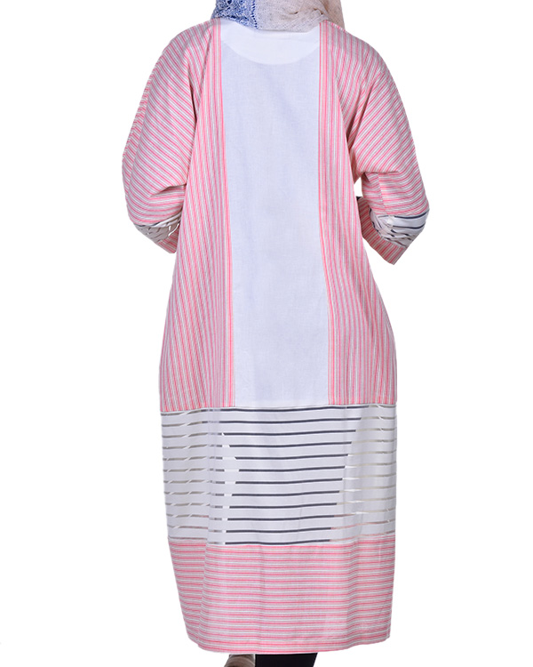 مانتو زنانه نخی مدل 7056
