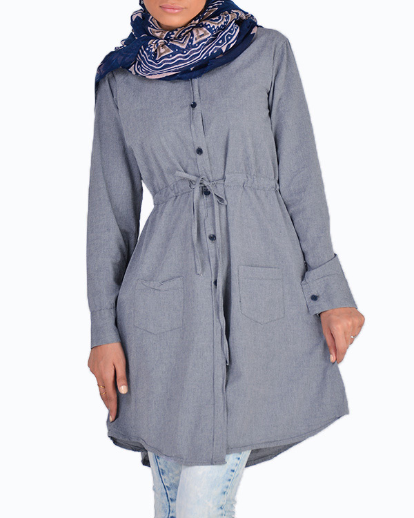 مانتو زنانه نخی مدل 0507