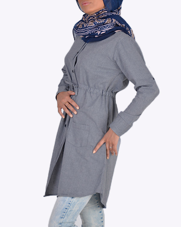 مانتو زنانه نخی مدل 0507