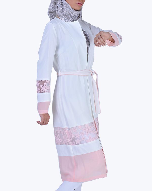 مانتو زنانه سایز بزرگ شانتون مدل 7050