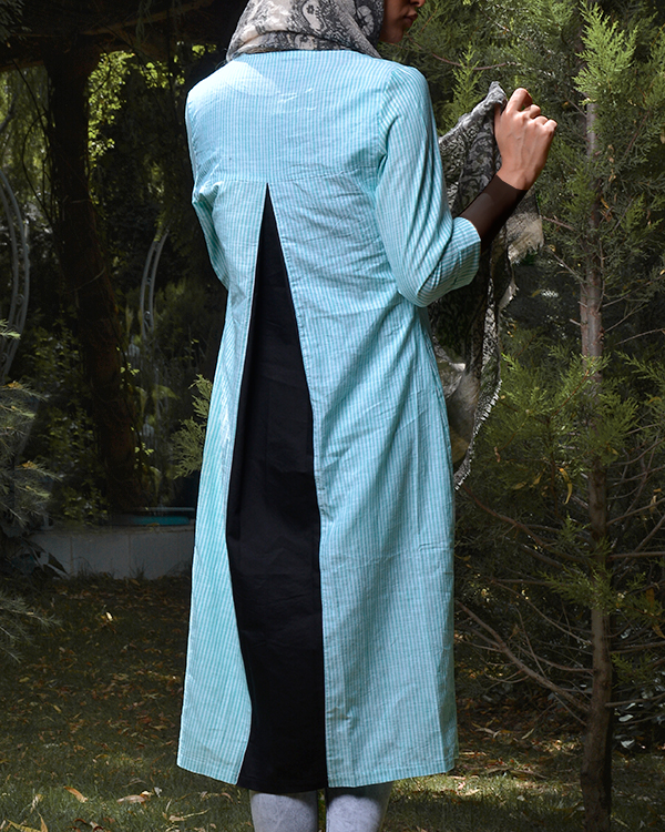 مانتو زنانه نخی مدل 2443