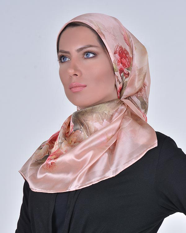 روسری ساتن مدل 7512