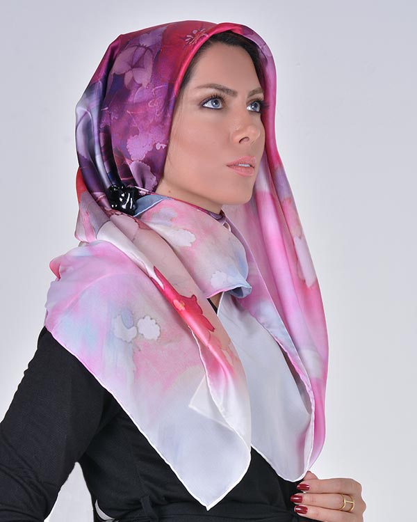 روسری ساتن مدل 7512