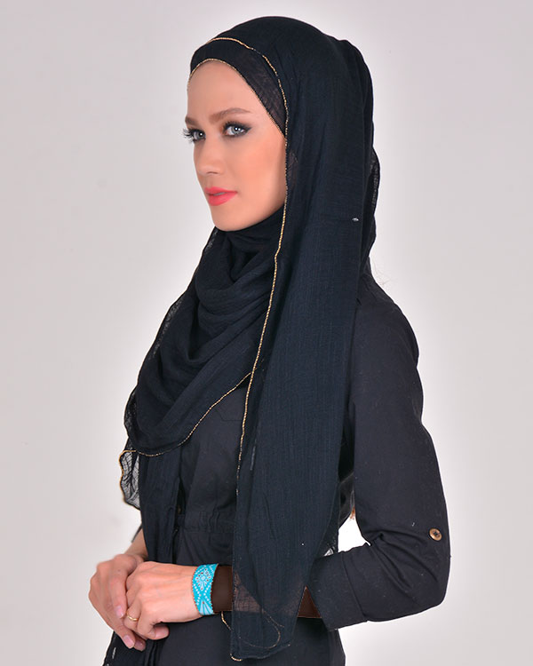 شال زنانه نخی مدل 6566