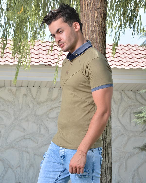 پولوشرت مردانه نخی مدل 4582