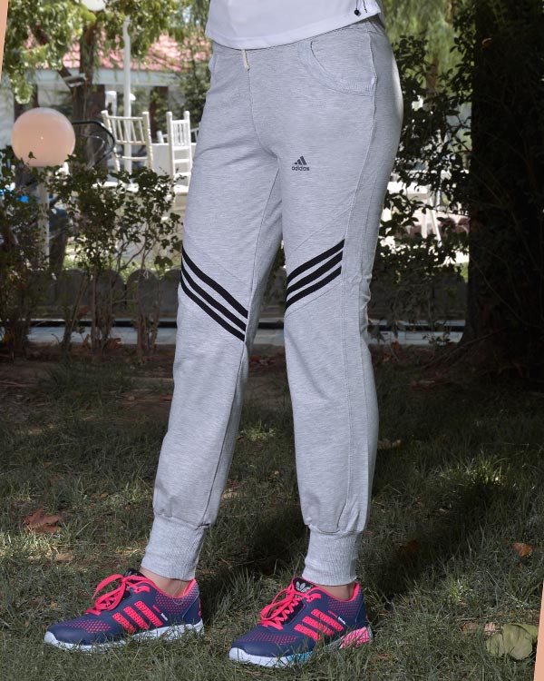 شلوار اسلش زنانه طرح adidas مدل 5057