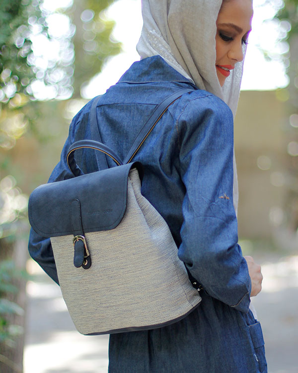 کیف کوله کنفی زنانه مدل 5046