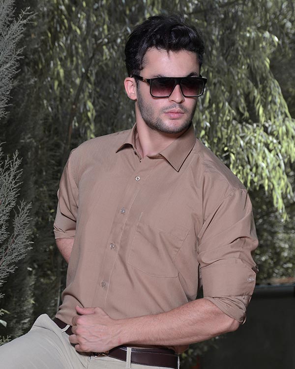 پیراهن مردانه نخی مدل 1334