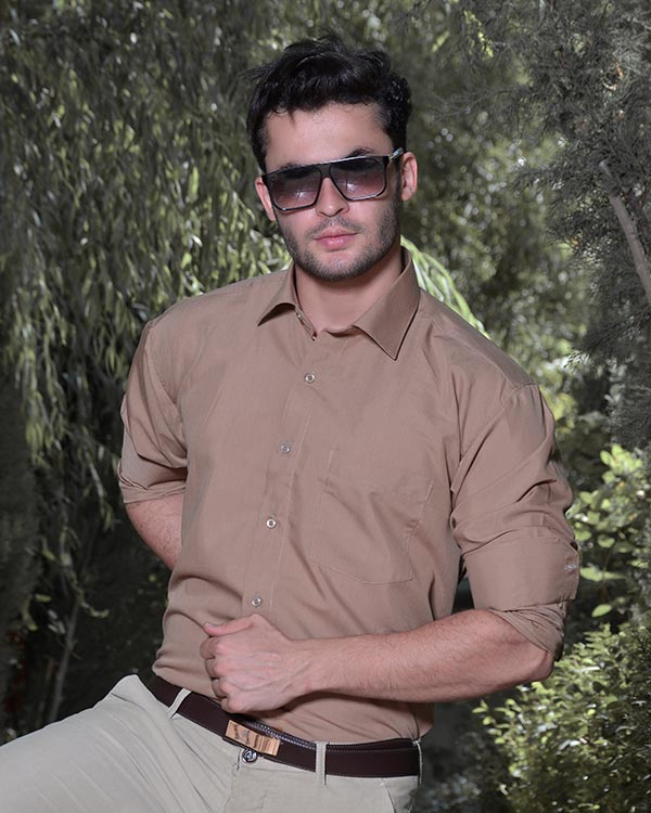 پیراهن مردانه نخی مدل 1334